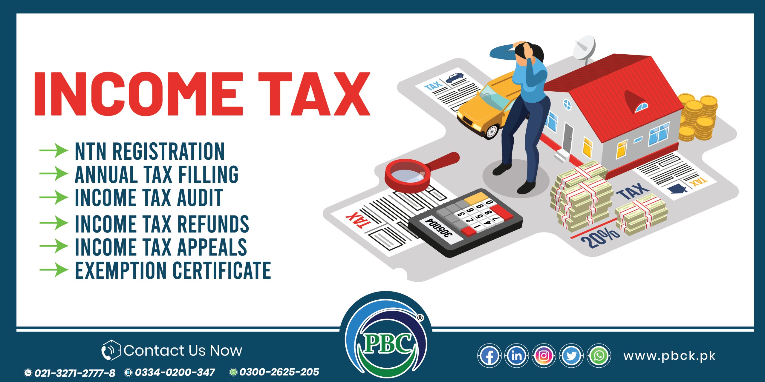 Income Tax Sales Tax Consultant in Karachi Income Tax Sales Tax Consultant